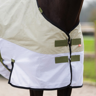 Capa anti-moscas e chuva Imperial Riding Super-dry Azeitona clara Verde