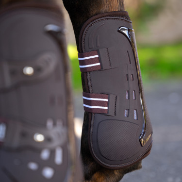 Guêtres Pro mesh Impérial Riding Chocolate Castanho