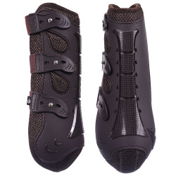 Guêtres de dressage Pro mesh Impérial Riding Chocolate Castanho Guêtres de dressage Pro mesh Impérial Riding Chocolate Castanho