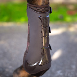 Guêtres de dressage Pro mesh Impérial Riding Chocolate Castanho Guêtres de dressage Pro mesh Impérial Riding Chocolate Castanho