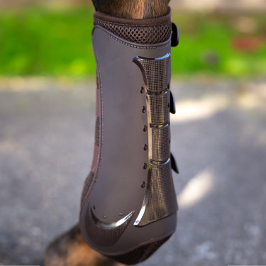 Guêtres de dressage Pro mesh Impérial Riding Chocolate Castanho Guêtres de dressage Pro mesh Impérial Riding Chocolate Castanho