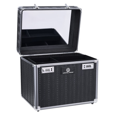 Caixa de escovagem Imperial Riding Shiny Cinza / preto Cinzento