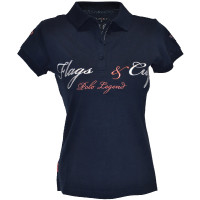 Polo feminino Cordova Flags & Cup Azul-marinho Polo feminino Cordova Flags & Cup Azul-marinho