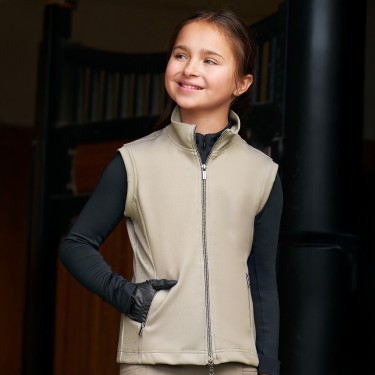 Colete Imperial Riding Charlie infantil Azeitona clara Verde