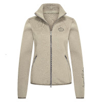 Cardigã Imperial Riding Sporty Air feminino Azeitona clara Verde