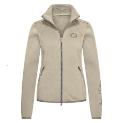 Cardigã Imperial Riding Sporty Air feminino Azeitona clara Verde