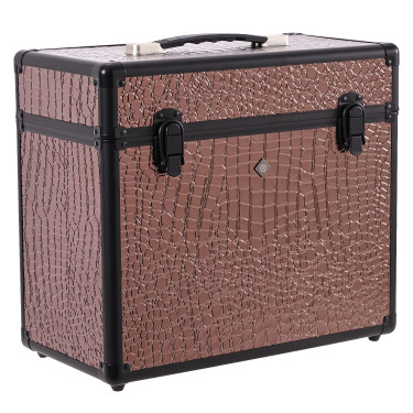 Caixa de higiene Imperial Riding Basic Slim line Marrom / marrom croco Castanho Caixa de higiene Imperial Riding Basic Slim line Marrom / marrom croco Castanho