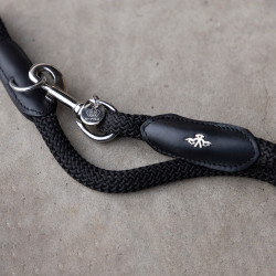 Trela para cão HV Polo Franka Rope Preto