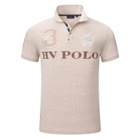 Polo Favoritas M. EQ HV Polo Urze natural Bege