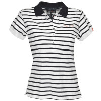 Polo feminino Joya Flags & Cup Branco / marinho Polo feminino Joya Flags & Cup Branco / marinho