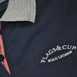 Polo feminino Santa Lucia Flags & Cup Polo feminino Santa Lucia Flags & Cup
