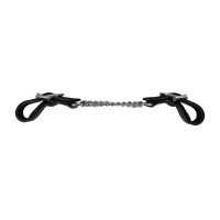 Dupla corrente de hackamore New English Dy'on Preto Dupla corrente de hackamore New English Dy'on Preto