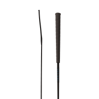 Chicote de adestramento Velari Balance com punho de borracha Preto