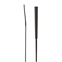 Chicote de adestramento Velari Balance com punho de borracha Preto Chicote de adestramento Velari Balance com punho de borracha Preto