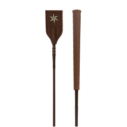 Chicote de salto Velari Balance com punho de borracha Castanho