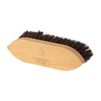 Escova Classic de madeira curta e dura Grooming Deluxe by Kentucky Castanho