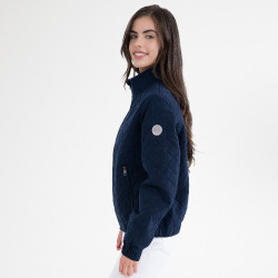 Blusão bomber HV Polo Margot feminino Marinho Azul-marinho