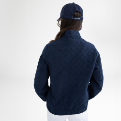Blusão bomber HV Polo Margot feminino Marinho Azul-marinho