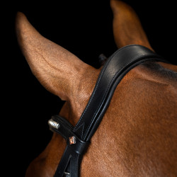 Bridão com muserola mexicana Imperial Riding Preto