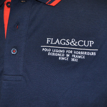 Polo masculino Capto Flags & Cup Polo masculino Capto Flags & Cup