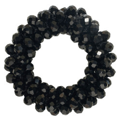 Elásticos para pinos de crina Imperial Riding, conjunto com 12 Preto