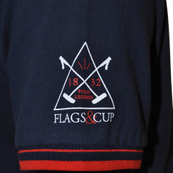 Polo masculino Capto Flags & Cup Polo masculino Capto Flags & Cup