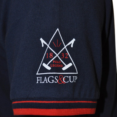 Polo masculino Capto Flags & Cup Polo masculino Capto Flags & Cup