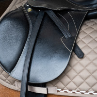 Estribos Imperial Riding Soft com alma de nylon Preto