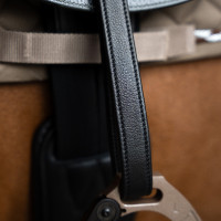 Estribos Imperial Riding Soft com alma de nylon Preto