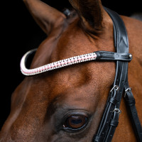 Frontal Imperial Riding Beads Rosa claro