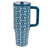 Garrafinhas térmicas HV Polo Claudie em conjunto de 4 Marinho / azul