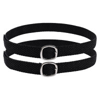 Tiras de esporas Imperial Riding Basic em náilon trançado Preto