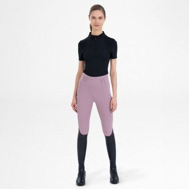 Legging de equitação Euro-Star Eres FullGrip mulher Sabugueiro Castanho