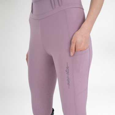 Legging de equitação Euro-Star Eres FullGrip mulher Sabugueiro Castanho