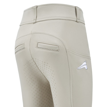 Legging de equitação Euro-Star Maxi FullGrip Kids Canela Castanho