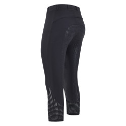 Legging de equitação Euro-Star Venta FullGrip feminino Preto