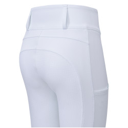 Legging de equitação HV Polo Manou feminino Branco