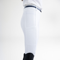Legging de equitação HV Polo Manou feminino Branco