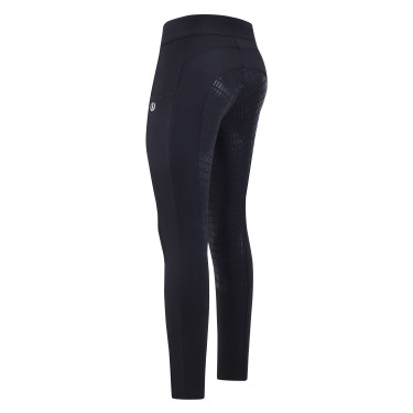 Legging de equitação Imperial Riding Basic FullGrip feminino Preto