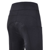 Legging de equitação Imperial Riding Basic FullGrip Kids Preto