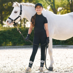 Legging de equitação Imperial Riding Basic FullGrip Kids Preto