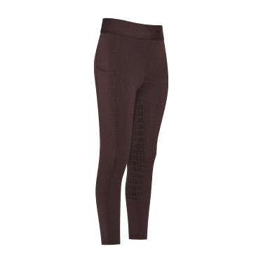 Legging de equitação Imperial Riding Basic FullGrip Kids Chocolate Castanho Legging de equitação Imperial Riding Basic FullGrip Kids Chocolate Castanho