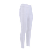 Legging de equitação Imperial Riding Basic FullGrip Kids Branco