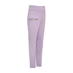 Legging de equitação Imperial Riding Comfi Sparks summer FullGrip Kids Glicina Violeta