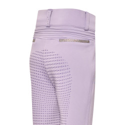 Legging de equitação Imperial Riding Comfi Sparks summer FullGrip Kids Glicina Violeta