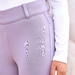 Legging de equitação Imperial Riding Comfi Sparks summer FullGrip Kids Glicina Violeta