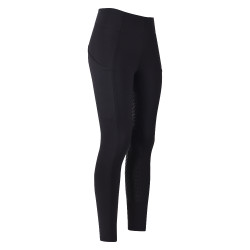 Legging de equitação feminino Imperial Riding Lisam FullGrip Preto