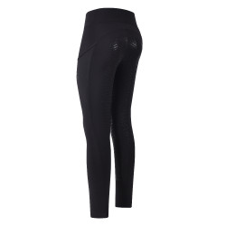 Legging de equitação feminino Imperial Riding Lisam FullGrip Preto