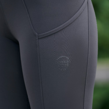 Legging de equitação feminino Imperial Riding Lisam FullGrip Preto