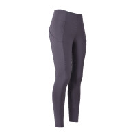 Legging de equitação feminino Imperial Riding Lisam FullGrip Cinzento Legging de equitação feminino Imperial Riding Lisam FullGrip Cinzento